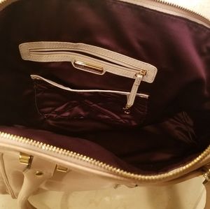 💕B. Makowsky Beige/Pink Handbag/Purse